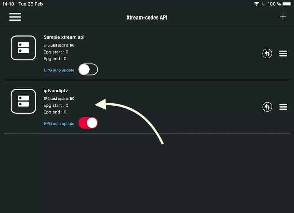 IPTV auf iPhone & iPad einrichten – Schritt 6