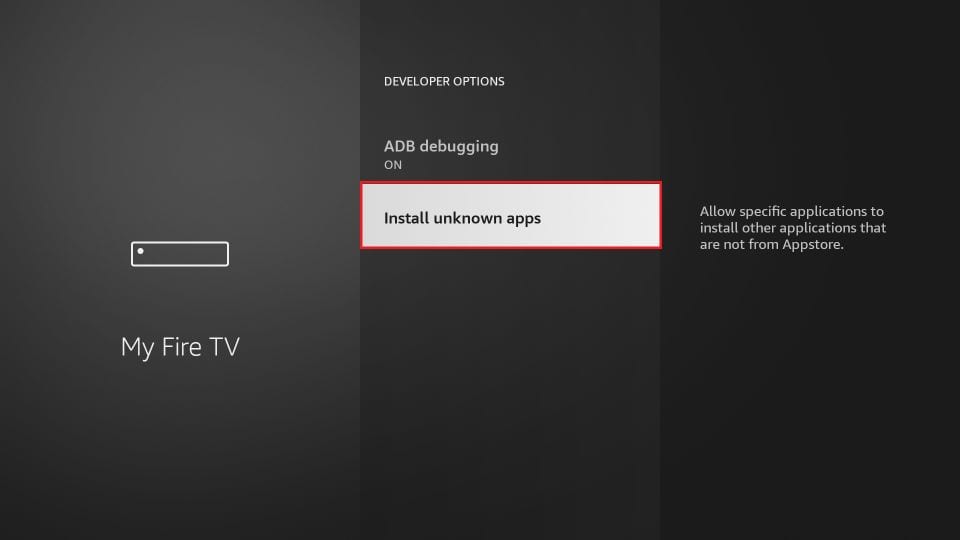 IPTV auf Amazon Fire TV Stick einrichten – Schritt 6