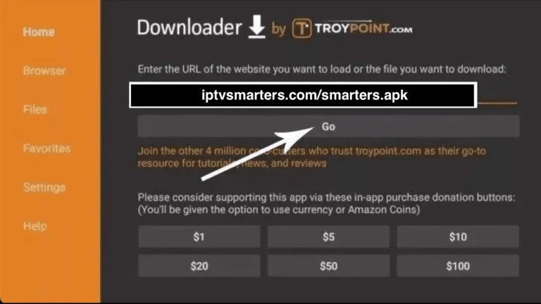 IPTV auf Amazon Fire TV Stick einrichten – Schritt 8