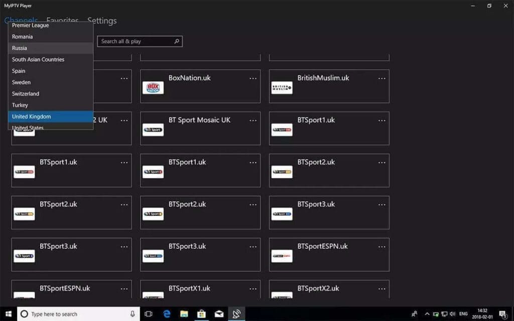 IPTV auf Windows-PC einrichten – Schritt 6